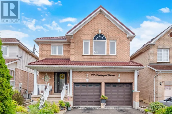 92 FARTHINGALE CRESCENT, Brampton (Fletcher's Meadow), Ontario L7A1W8