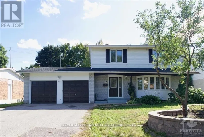 58 AERO DRIVE, Ottawa, Ontario K2H5E4