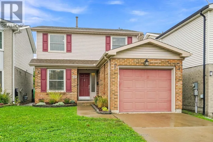 39 DUNDEE DRIVE, St. Catharines (Secord Woods), Ontario L2P3S9