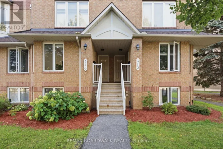 20 - 316 CRESTHAVEN DRIVE, Ottawa, Ontario K2G6W3