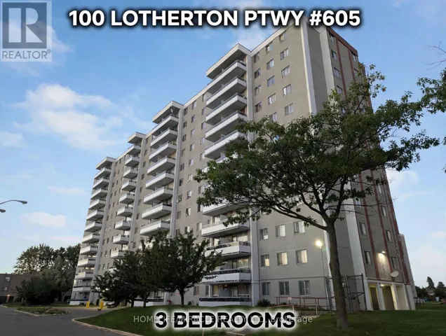 605 - 100 LOTHERTON PATHWAY, Toronto (Yorkdale-Glen Park), Ontario M6B2G8