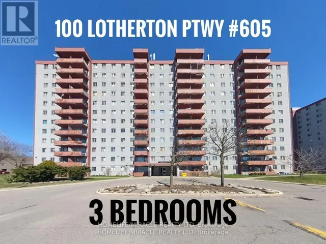 605 - 100 LOTHERTON PATHWAY, Toronto (Yorkdale-Glen Park), Ontario M6B2G8