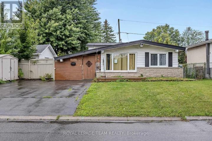 1408 MAJOR ROAD, Ottawa, Ontario K1E1H4