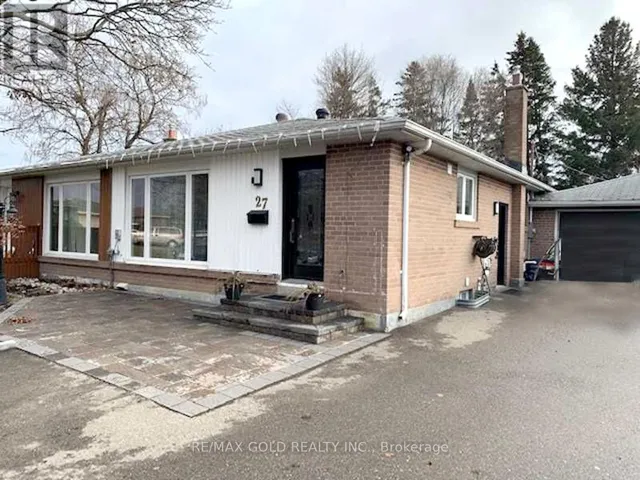 UPPER - 27 BROOKDALE CRESCENT, Brampton (Avondale), Ontario L6T1M8