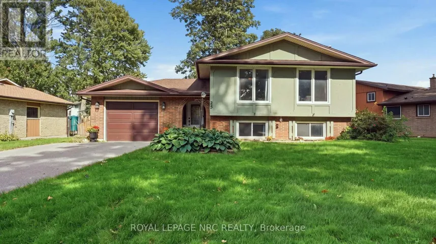 25 SHERWOOD FOREST TRAIL, Welland (N. Welland), Ontario L3C5X7