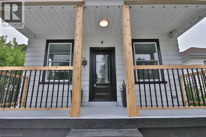 549 WATERLOO Street Unit# Upper, Hamilton, Ontario L8H6V6