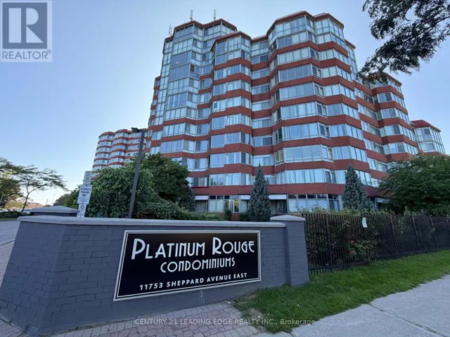 422 - 11753 SHEPPARD AVENUE E, Toronto (Rouge), Ontario M1B5M3