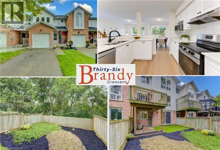 36 BRANDY Crescent, Kitchener, Ontario N2B3W7