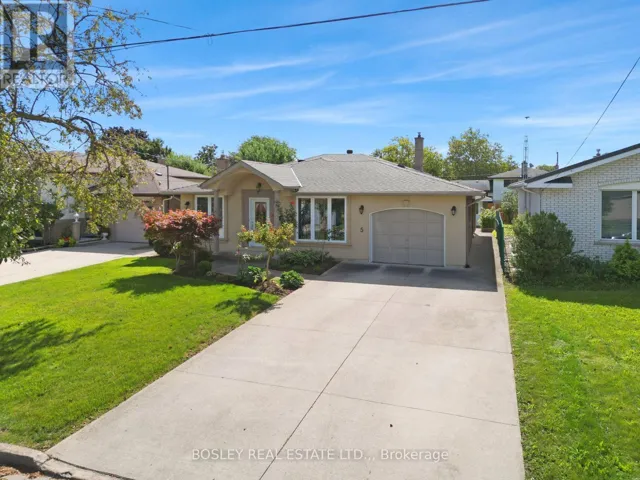 5 BENDINGROAD CRESCENT, St. Catharines (Lakeport), Ontario L2N5R4