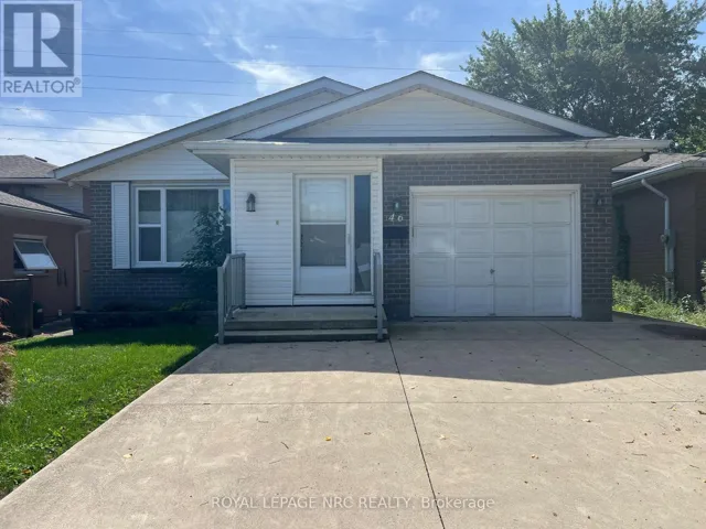 46 ANDREA DRIVE, St. Catharines (Rykert/Vansickle), Ontario L2S3N8