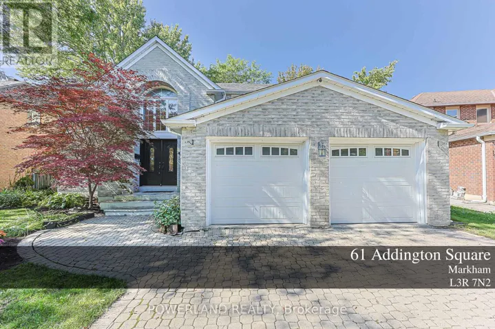 61 ADDINGTON SQUARE, Markham (Unionville), Ontario L3R7N2