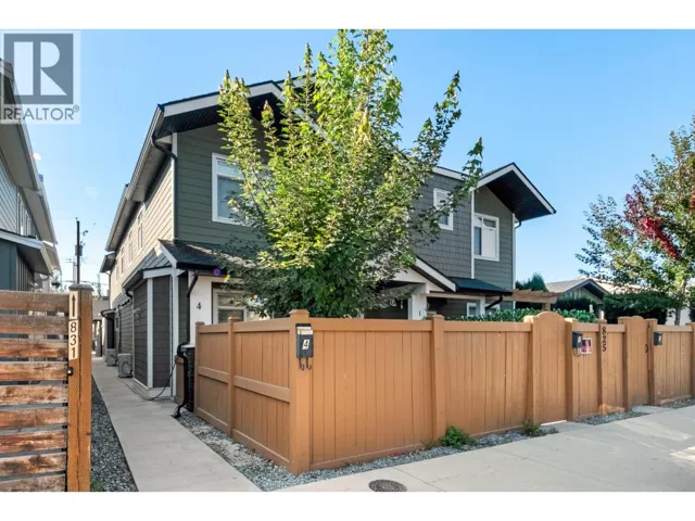 825 Cadder Avenue Unit# 4, Kelowna, British Columbia V1Y5N7