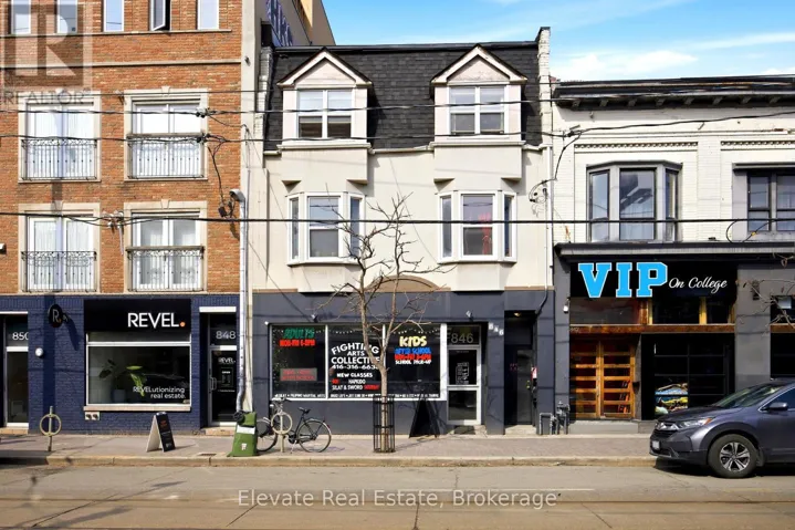 846 COLLEGE STREET, Toronto (Palmerston-Little Italy), Ontario M6H1A2