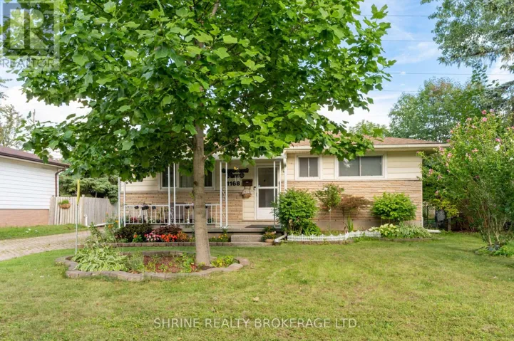 1168 SORRELL ROAD, London East (East D), Ontario N5V2N3