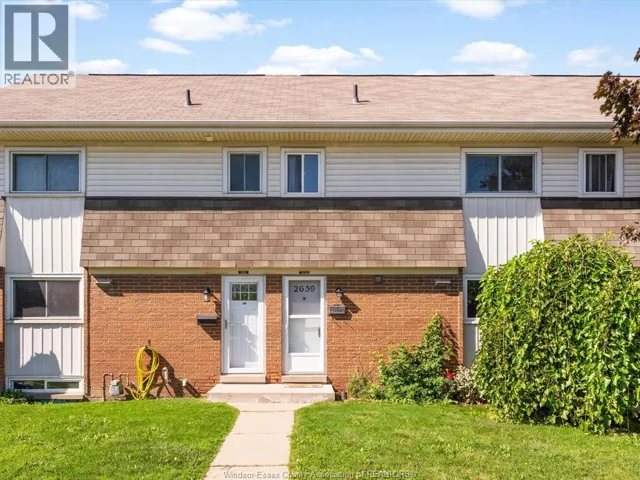 2659 MEADOWBROOK LANE Unit# 29, Windsor, Ontario N8T2Y3