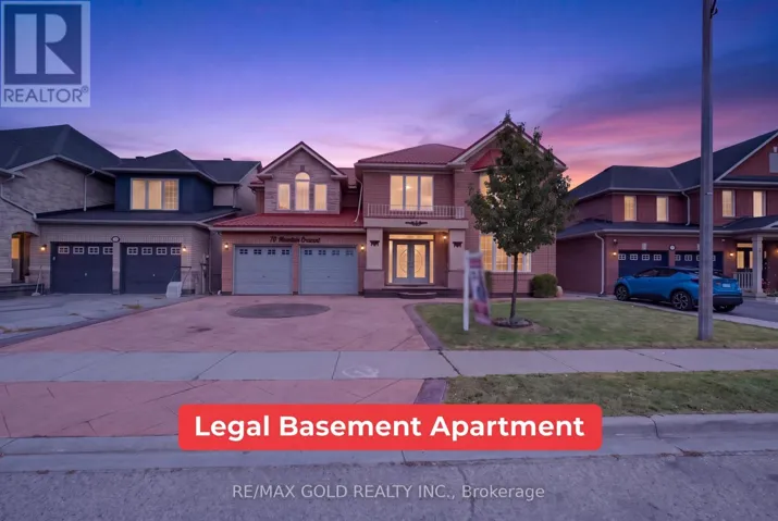 70 MALDIVES CRESCENT, Brampton (Vales of Castlemore), Ontario L6P1L1