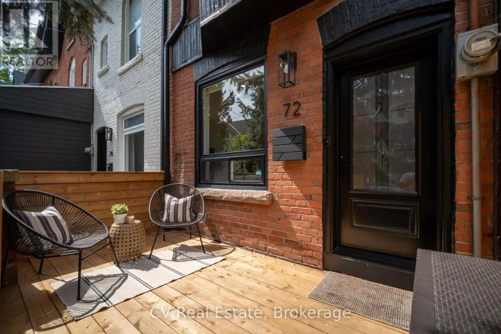 72 HAMILTON STREET, Toronto (South Riverdale), Ontario M4M2C8