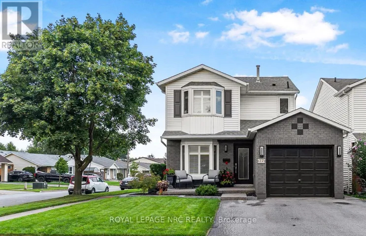 77 ST. AUGUSTINE DRIVE, St. Catharines (Secord Woods), Ontario L2P3V7