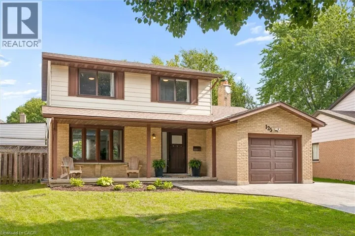 125 MARTINGLEN Crescent, Kitchener, Ontario N2E2A3