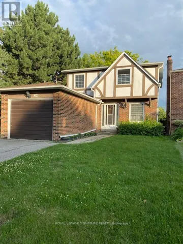 LOWER - 41 RAVENGLOSS DRIVE, Markham (German Mills), Ontario L3T4C8