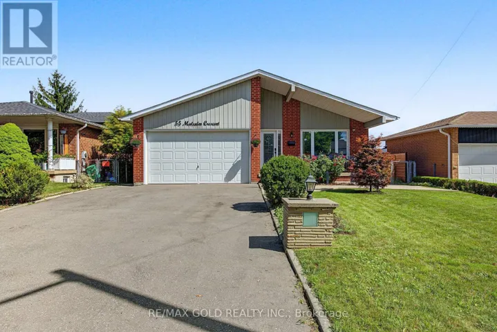 55 MALCOLM CRESCENT, Brampton (Central Park), Ontario L6S3C7