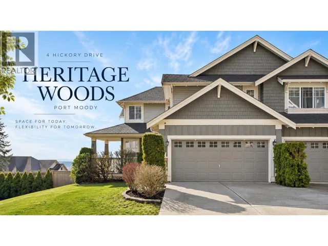 4 HICKORY DRIVE, Port Moody, British Columbia V3H5L9