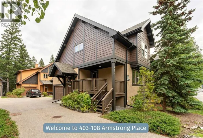 403, 108 Armstrong Place, Canmore, Alberta T1W3L2