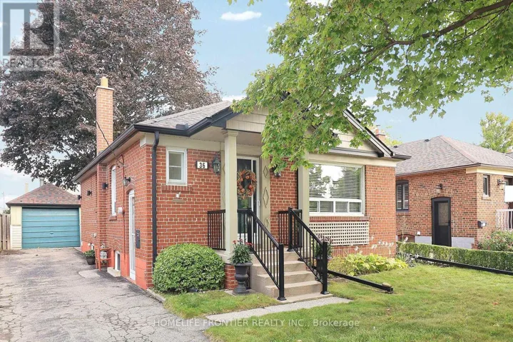36 SILVERCREST AVENUE, Toronto (Alderwood), Ontario M8W2S5