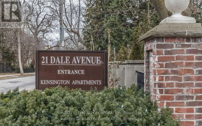 # 635 - 21 DALE AVENUE, Toronto (Rosedale-Moore Park), Ontario M4W1K3