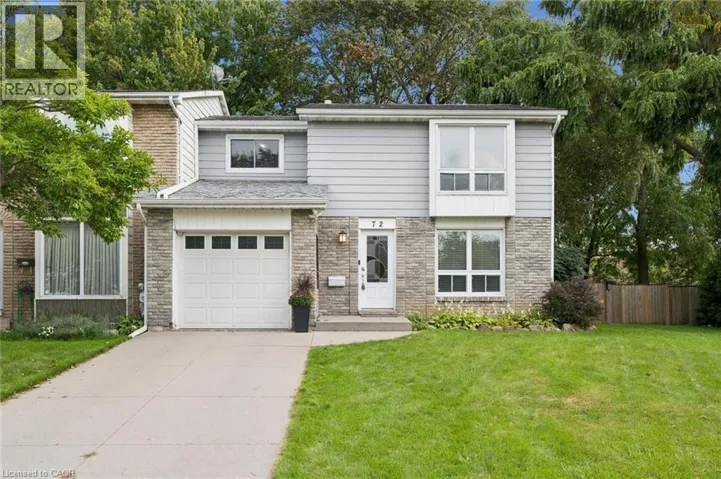 72 GLEN AVON Crescent, Kitchener, Ontario N2N1C3