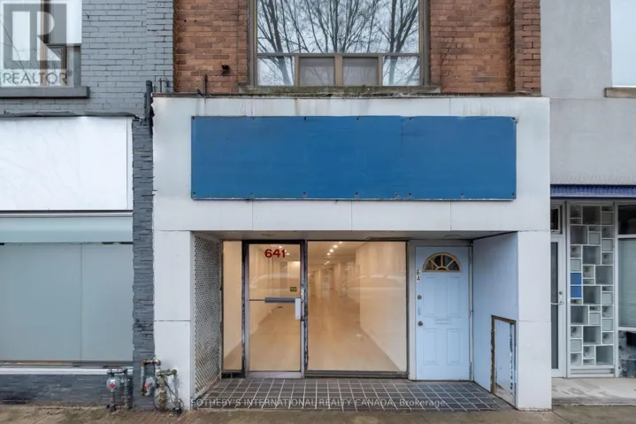 641 ST CLAIR AVENUE W, Toronto (Wychwood), Ontario M6C1A7