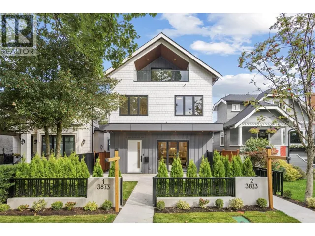 1 3873 W 22ND AVENUE, Vancouver, British Columbia V6S1J8