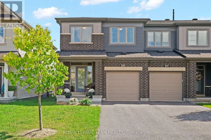 249 KIMPTON DRIVE, Ottawa, Ontario K2S2H9