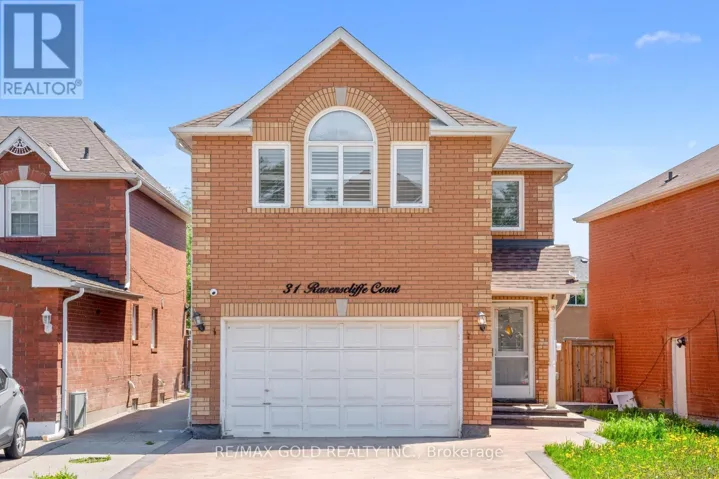 31 RAVENSCLIFFE COURT, Brampton (Northwood Park), Ontario L6X4N8