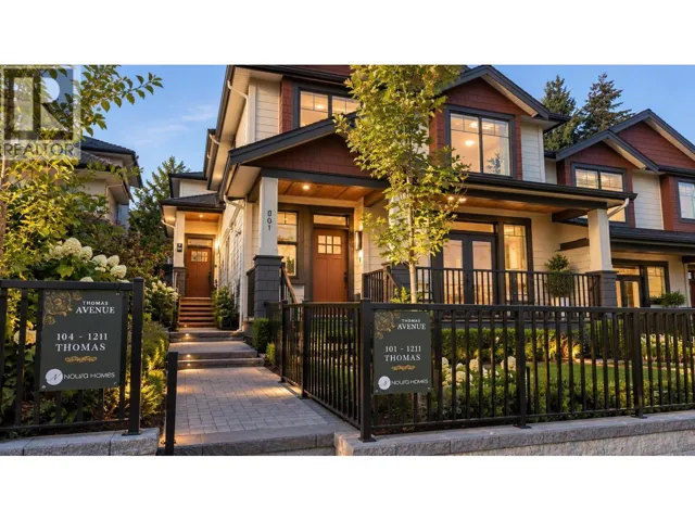 101 1211 THOMAS AVENUE, Coquitlam, British Columbia V3K2L1