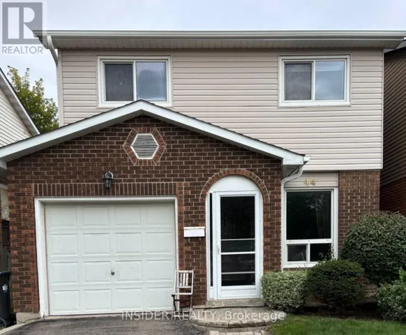 44 LINDRIDGE AVENUE, Brampton (Westgate), Ontario L6S3X1