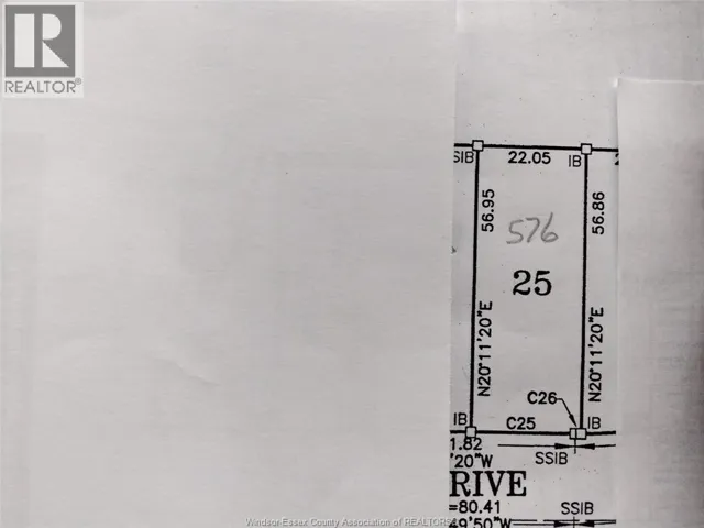 V/L PALLIES Unit# LOT 25, LaSalle, Ontario N9J0E7