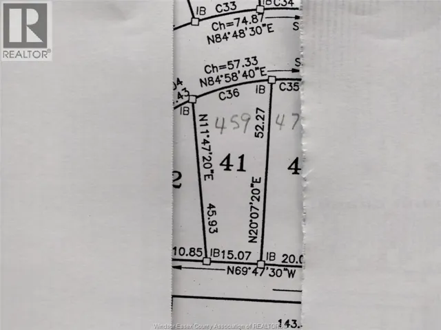 V/L PALLIES Unit# LOT 41, LaSalle, Ontario N9J0E7