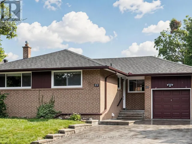 59 WOODGARDEN CRESCENT, Toronto (West Hill), Ontario M1E3K3