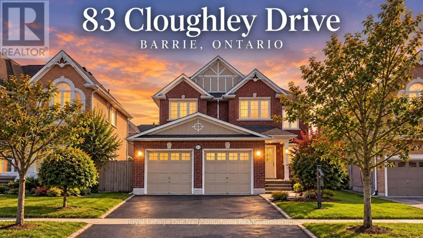 83 CLOUGHLEY DRIVE N, Barrie (Northwest), Ontario L4N9T8