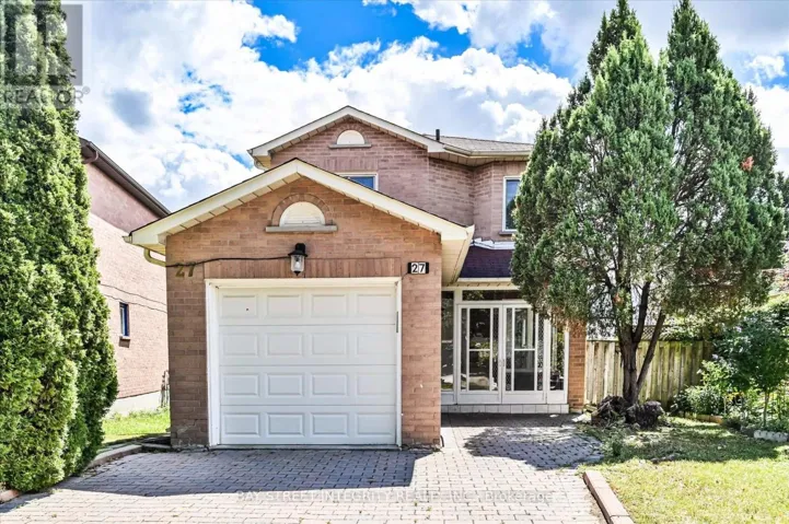 27 SAMANTHA CIRCLE, Richmond Hill (Doncrest), Ontario L4B2R7