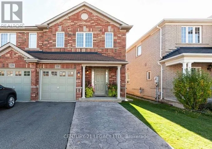 131 SUGARHILL DRIVE, Brampton (Fletcher's Meadow), Ontario L7A3X4