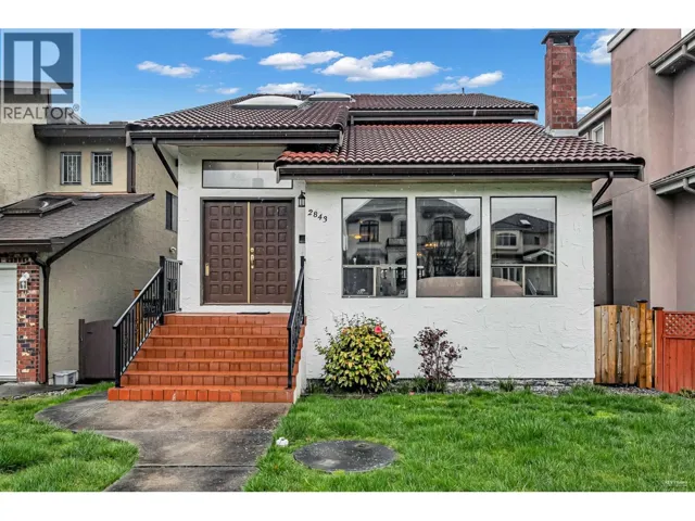 2843 W 22ND AVENUE, Vancouver, British Columbia V6L1M7