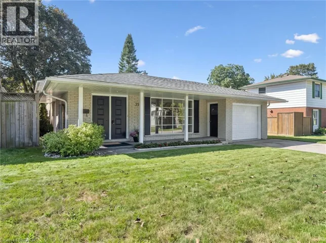 35 CROSBY Drive, Kitchener, Ontario N2B2K9