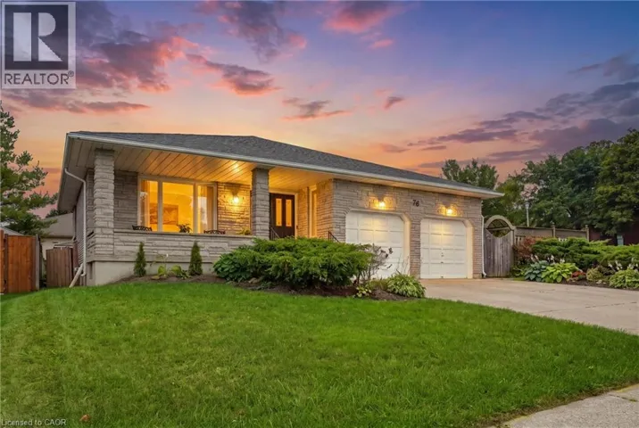 76 MADEIRA Crescent, Cambridge, Ontario N1R8A1