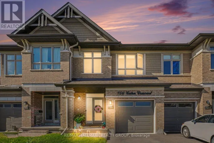 756 CAIRN CRESCENT, Ottawa, Ontario K1W0P4