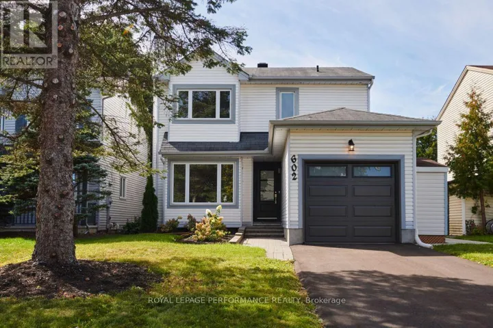 602 BROME CRESCENT, Ottawa, Ontario K4A3G7