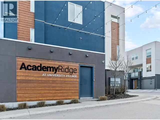 610 Academy Way Unit# 111, Kelowna, British Columbia V1V0H2