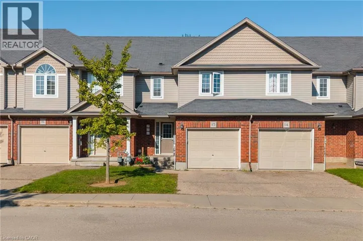 468 DOON SOUTH Drive Unit# 15, Kitchener, Ontario N2P0A2
