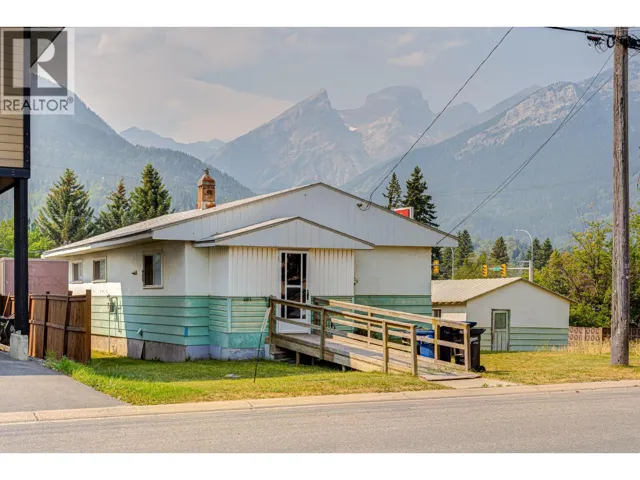 1291 6th Avenue, Fernie, British Columbia V0B1M0